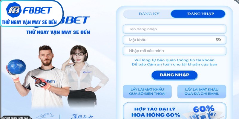 Chi tiết các bước đăng nhập tài khoản F8Bet trên máy tính