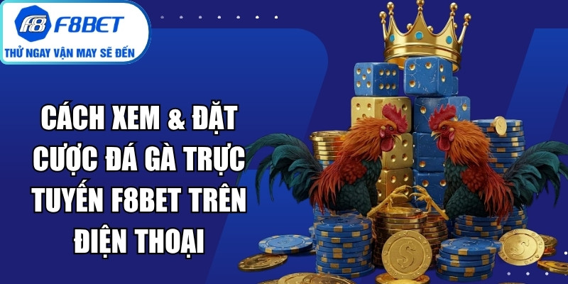 Cách Xem & Đặt Cược Đá Gà Trực Tuyến F8Bet