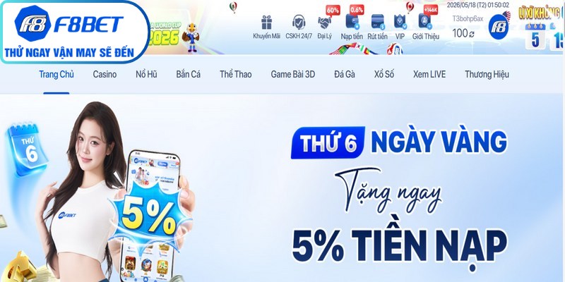 Dòng thời gian ghi nhận chi tiết thời điểm mở phiên mới tại F8Bet