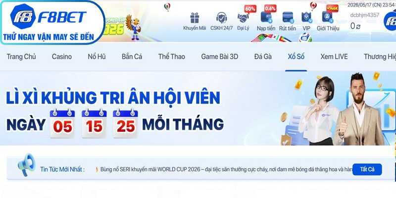 Chương trình ưu đãi quà tặng tân thủ áp dụng cho toàn bộ thành viên